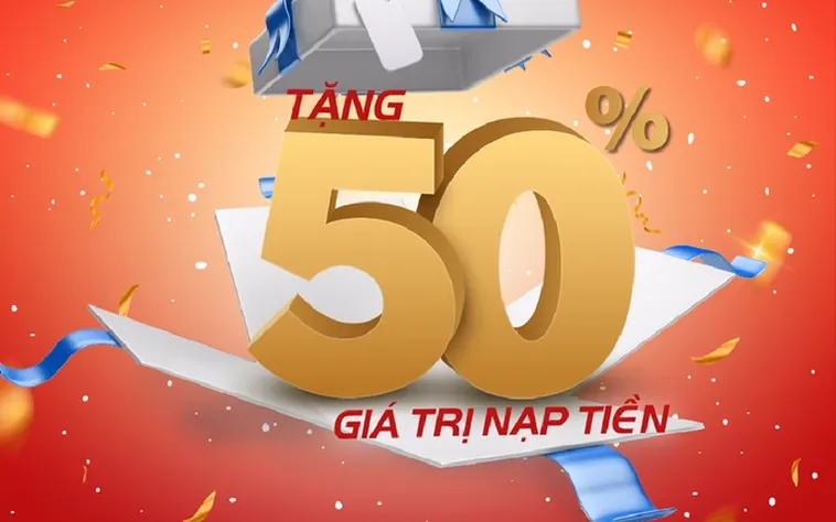 Nạp Lần 2 Tặng 50% Tại RikVip – Ưu Đãi Độc Quyền Dành Cho Thành Viên Tích Cực